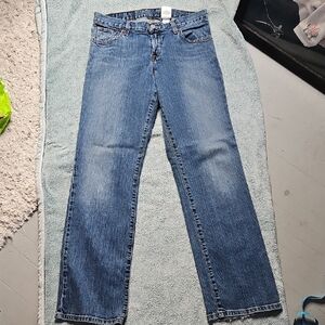 Lucky Brand Women's Straight Leg Jeans in Blue